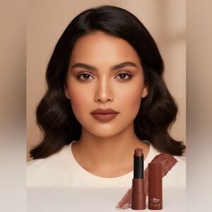 NEW "Brownie" Italia Deluxe Mousse Matte Lipstick Single Brow Long Lasting